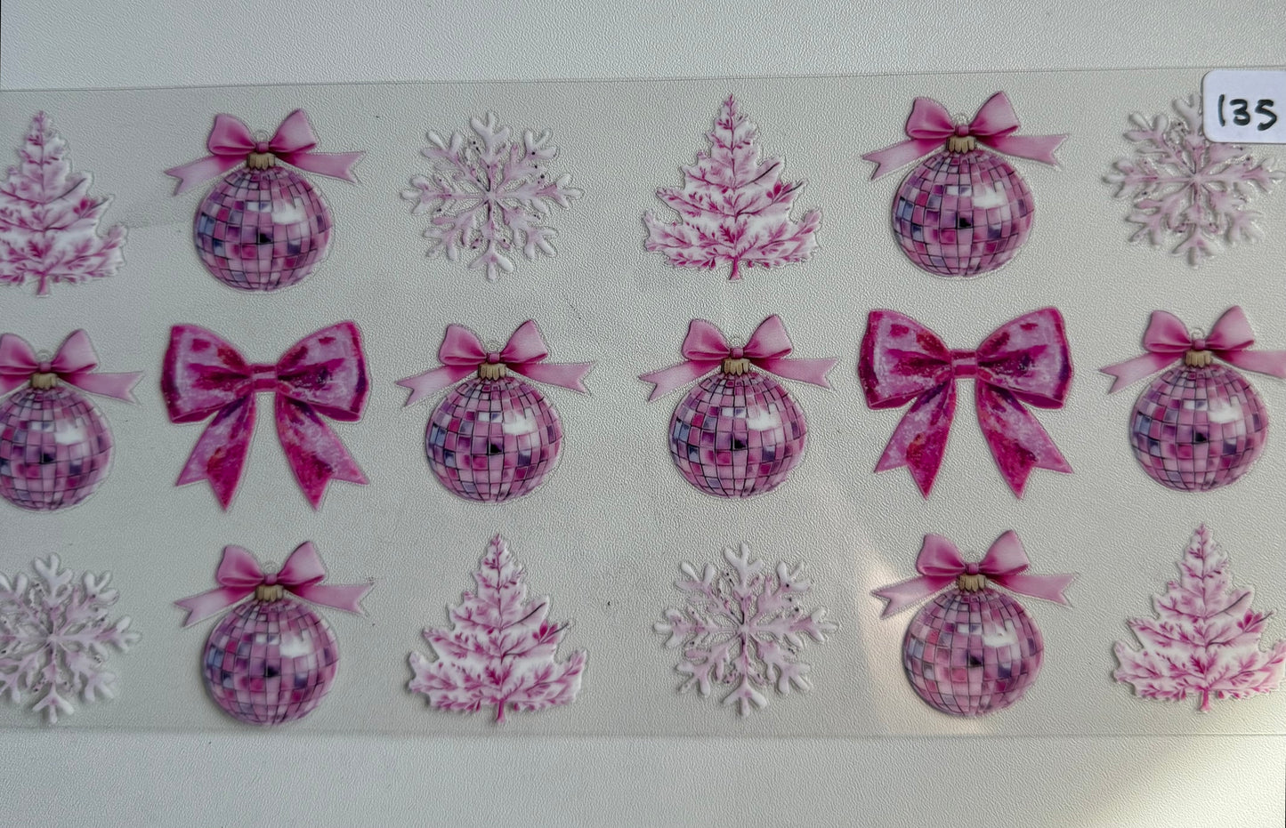 Disco balls and bows- 135