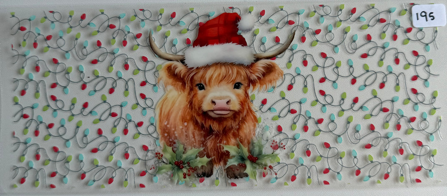 Christmas Cow- 195