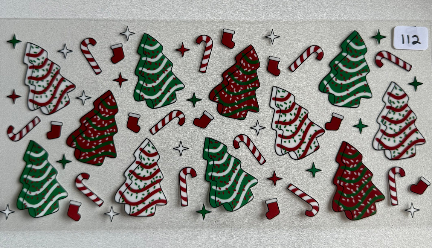 Christmas tree cakes- 112