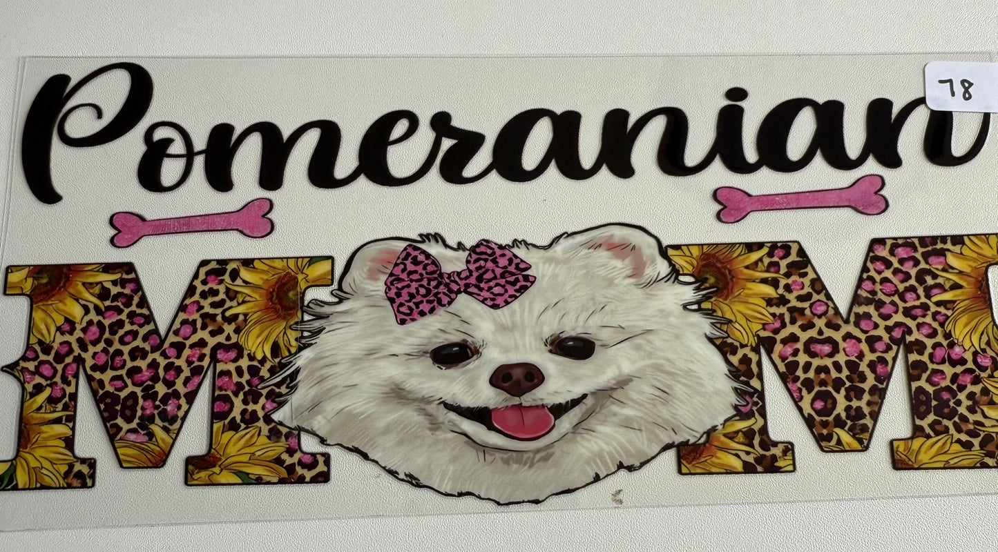 Pomeranian Mom- 78