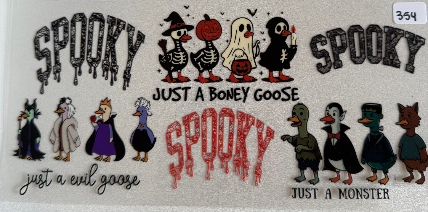 Spooky and gooses- 354