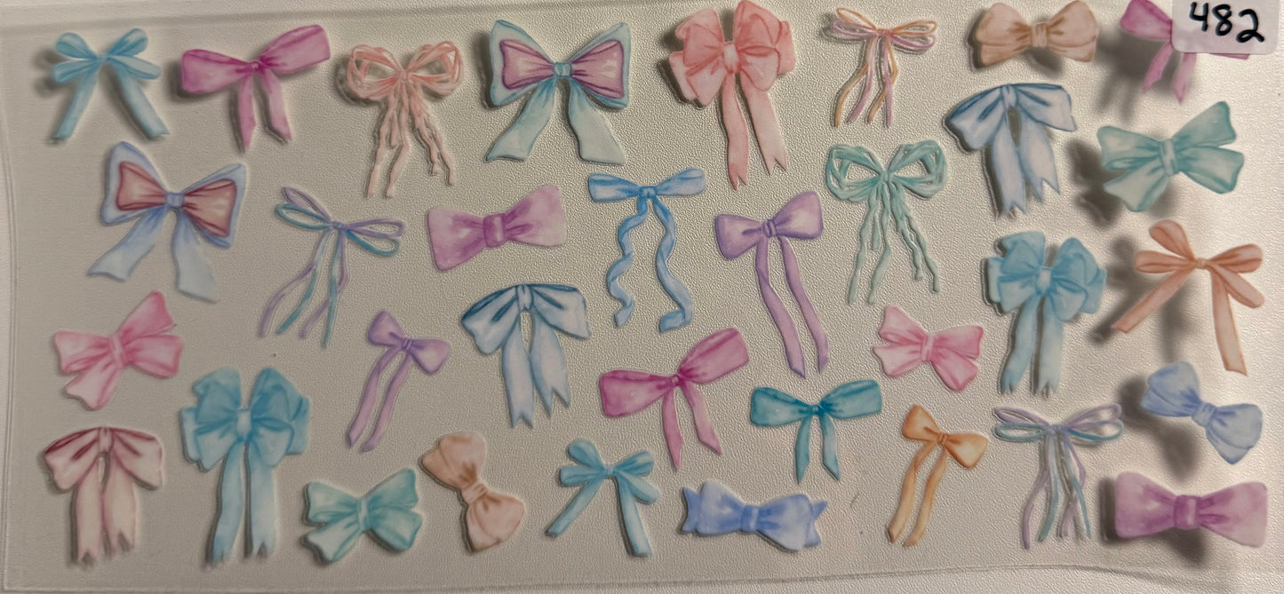 Colorful bows- 482