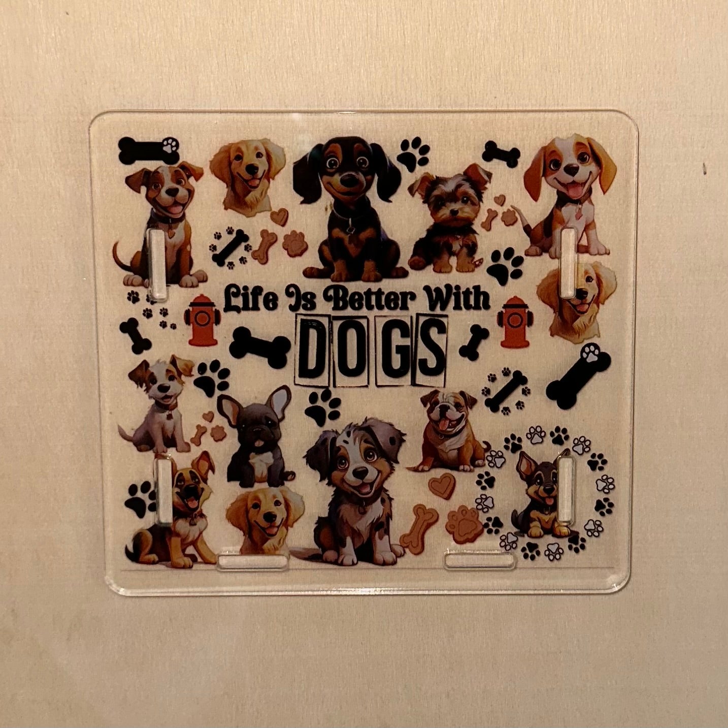 Life is better with dogs Pen Holder
