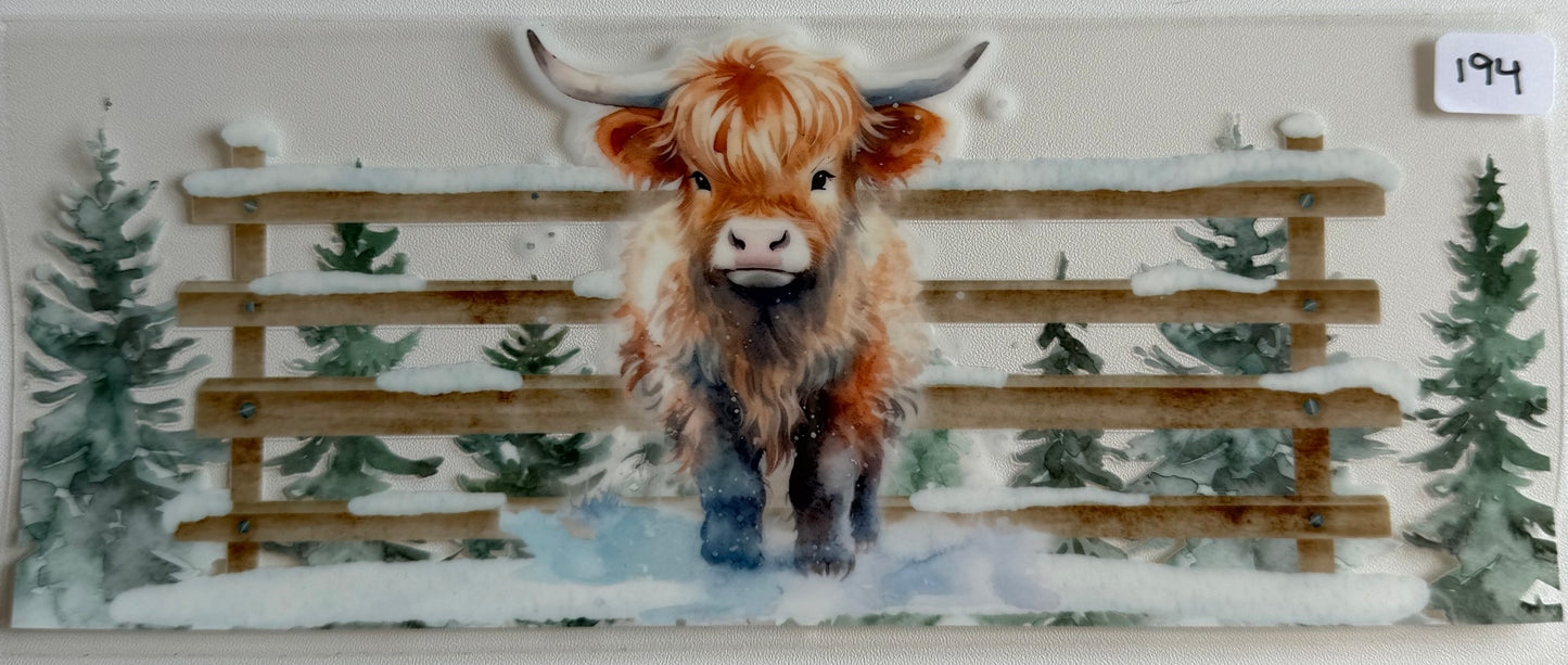 Snowy Cow- 194