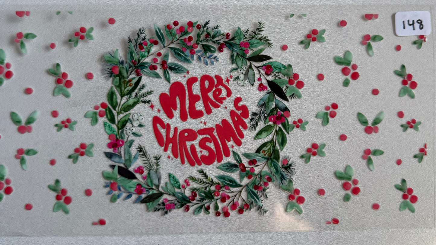 Merry Christmas wreath- 148