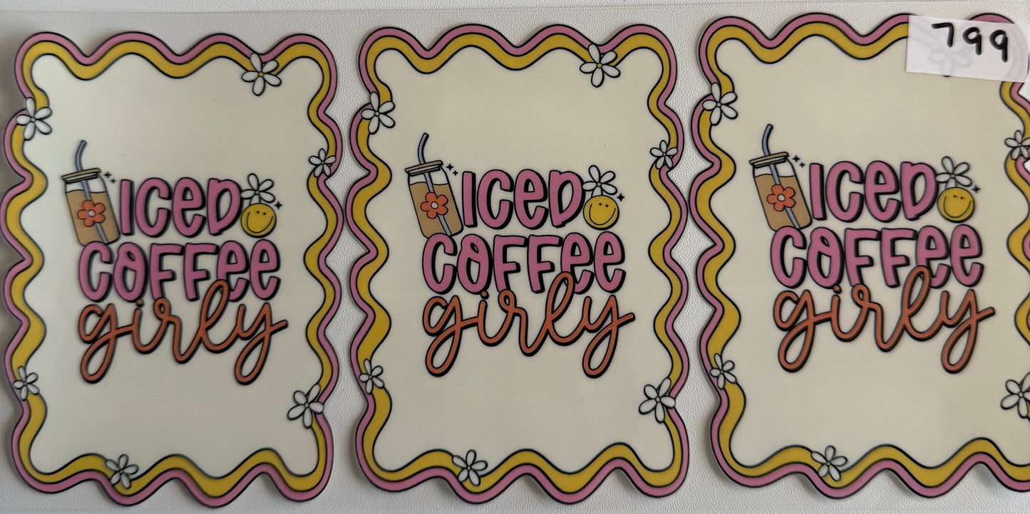 Iced coffee girly- 799