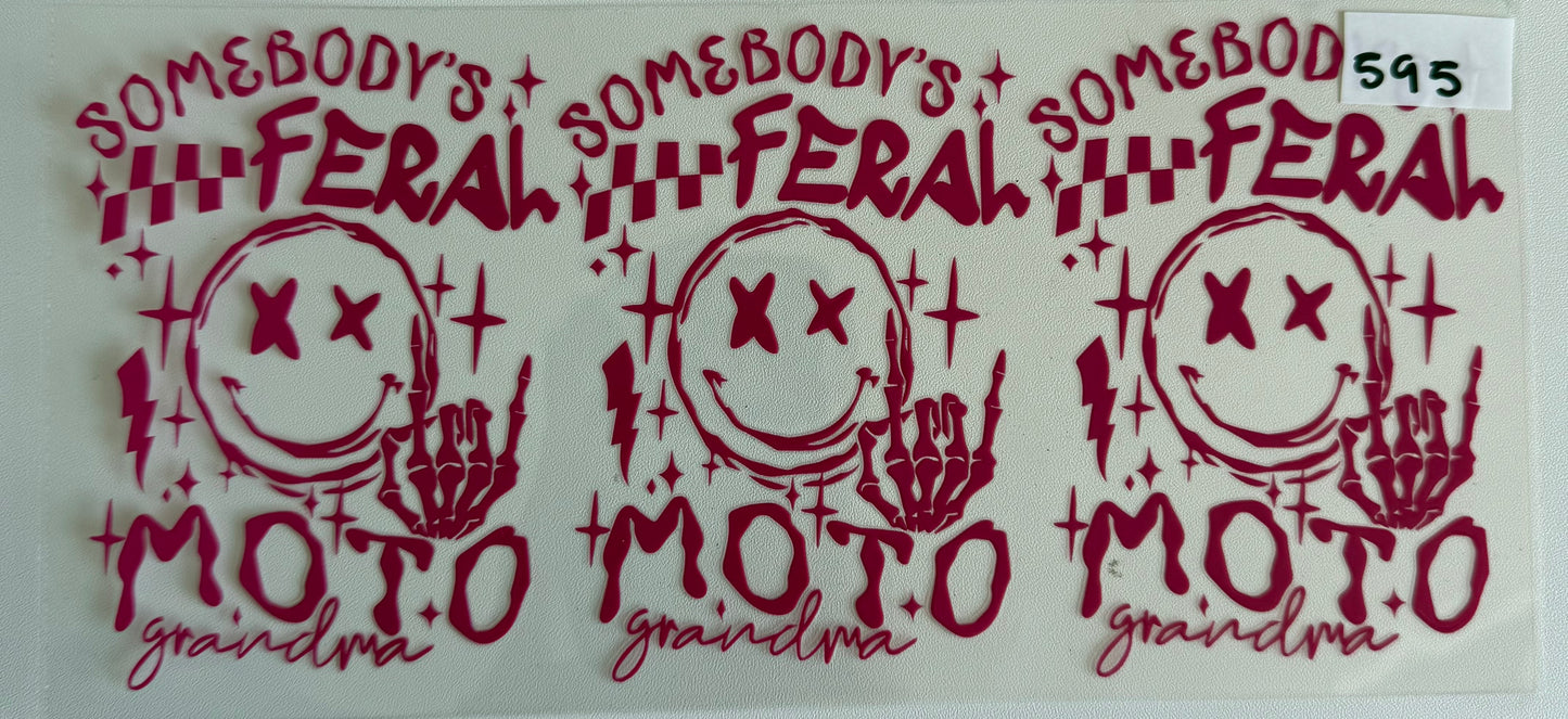 Somebody’s feral moto grandma- 595