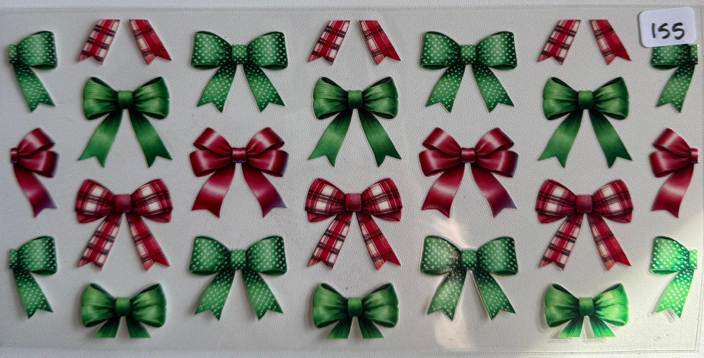 Christmas Bows- 155