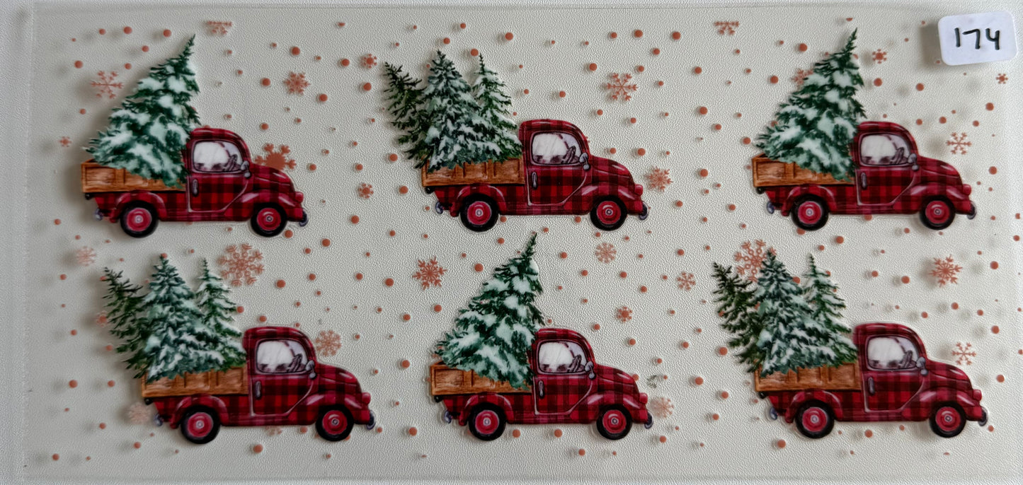 Christmas Tree Trucks- 174