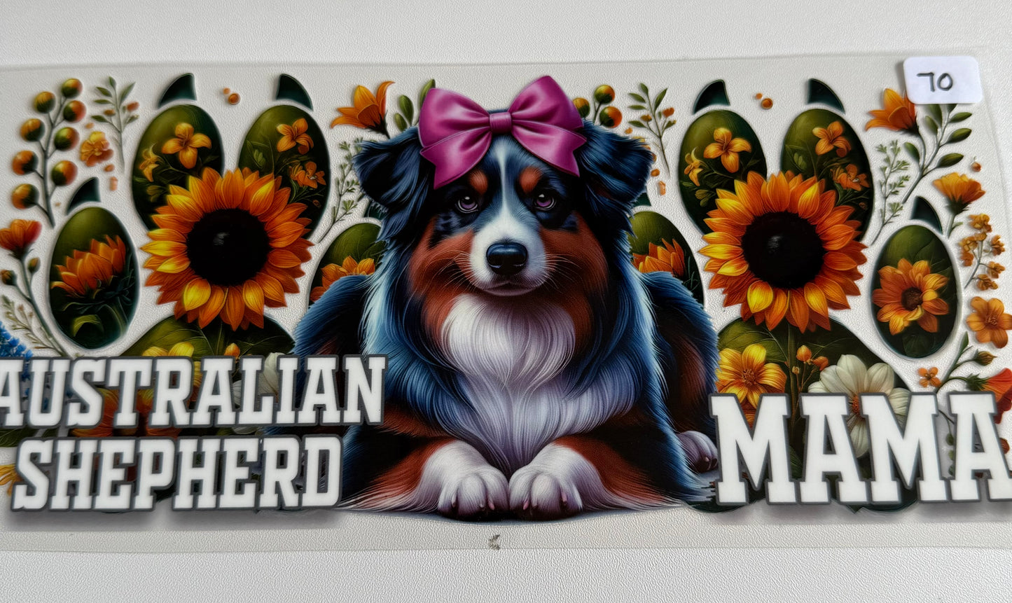 Australian Shepard Mama- 70