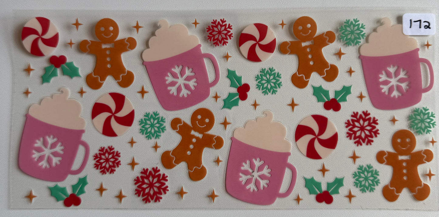 Gingerbread and hot cocoa- 172