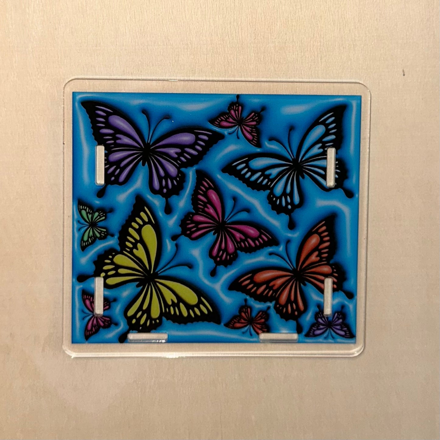 Puffy Butterfly Pen Holder