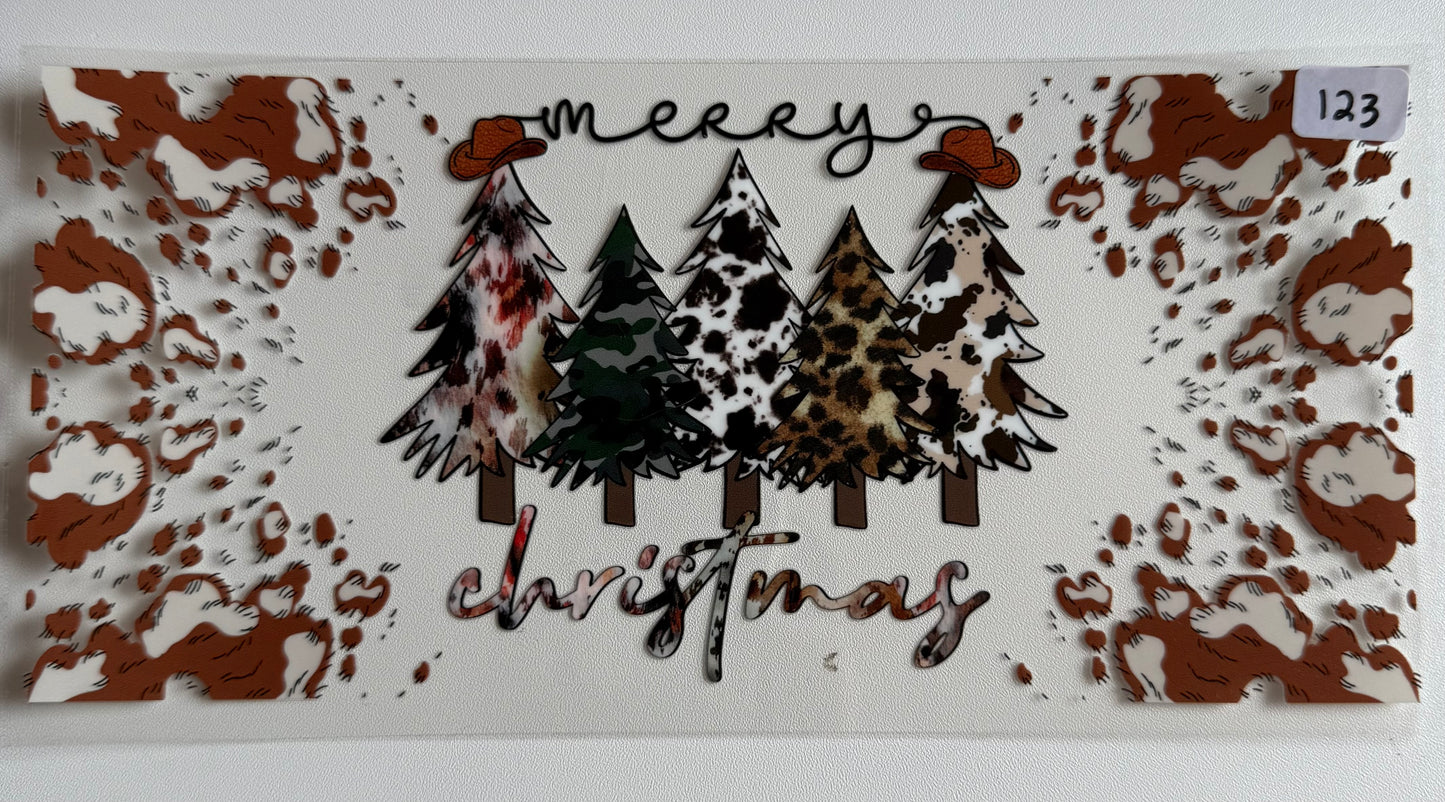 Western Christmas Trees- 123