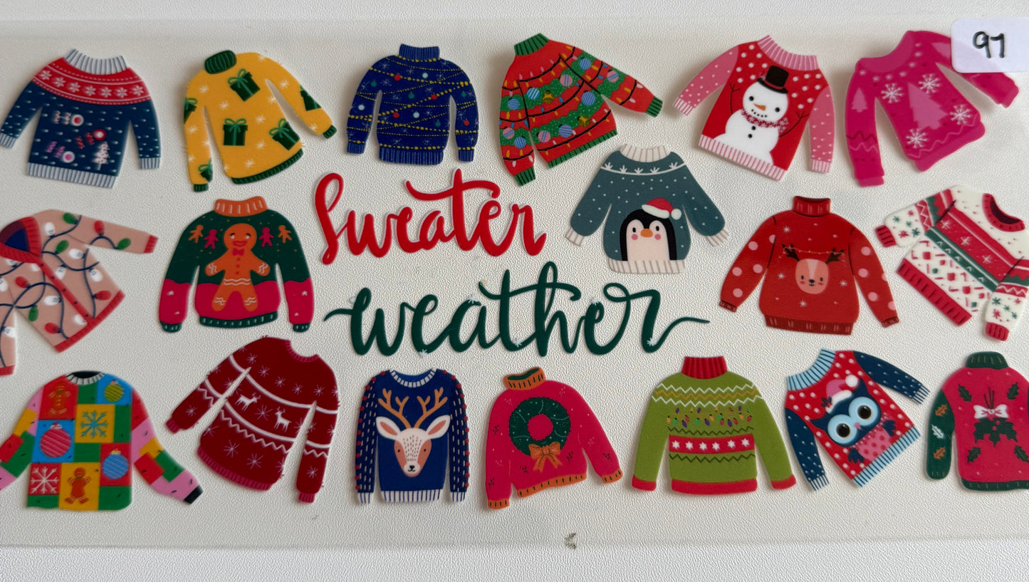 Sweater Weather- 97