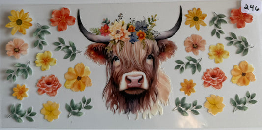 Flower cow- 246