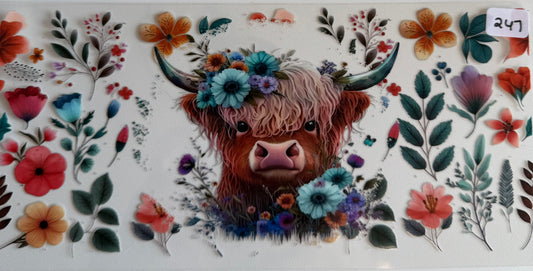 Flower cow- 247