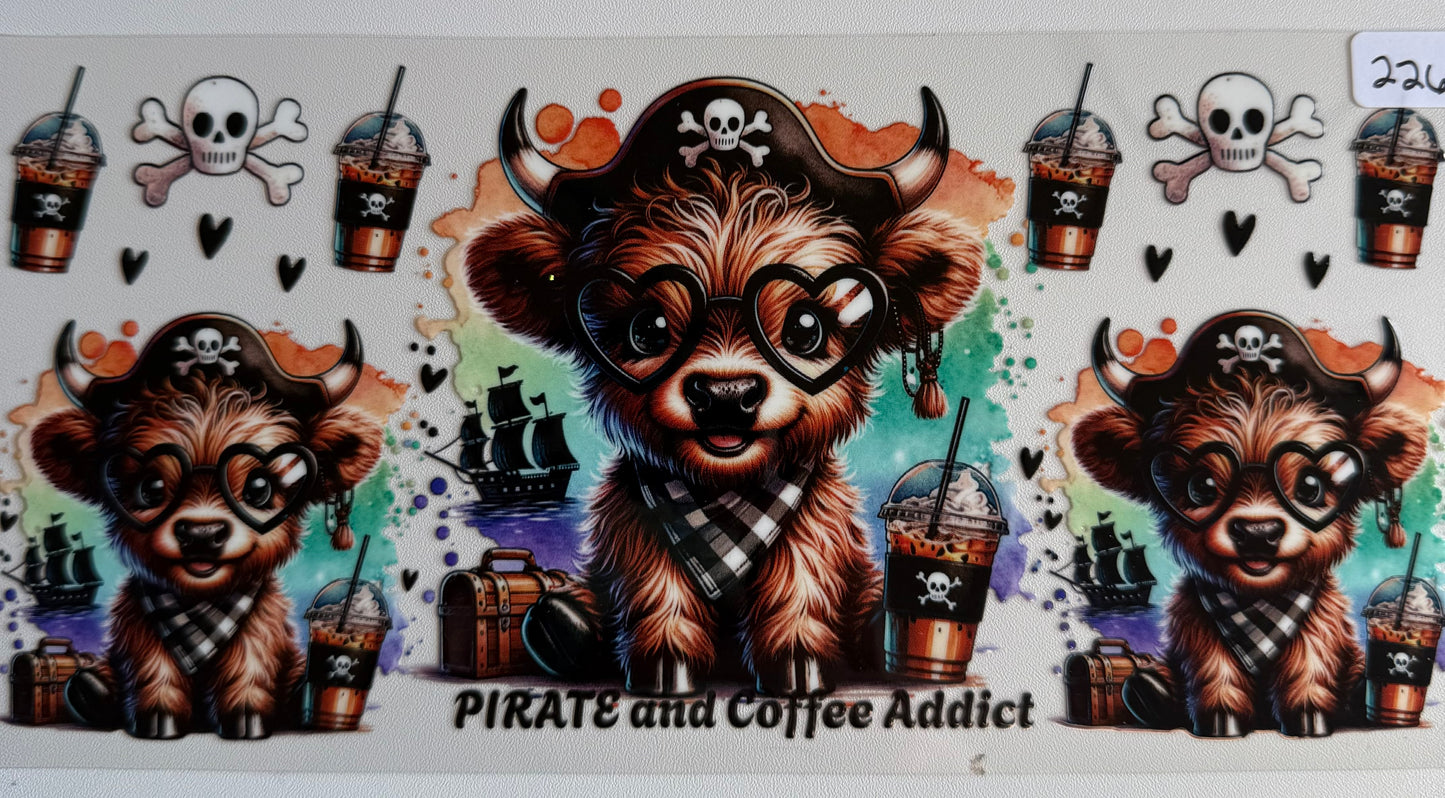 Pirate and coffee addict- 226
