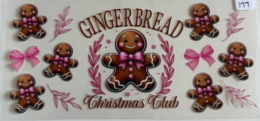 Gingerbread Christmas club- 177