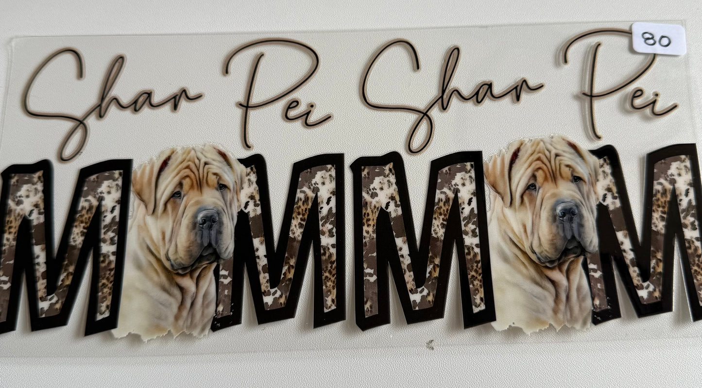 Shar Pei Mom- 80