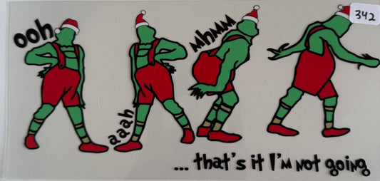 That’s it I’m not going (red)- 342