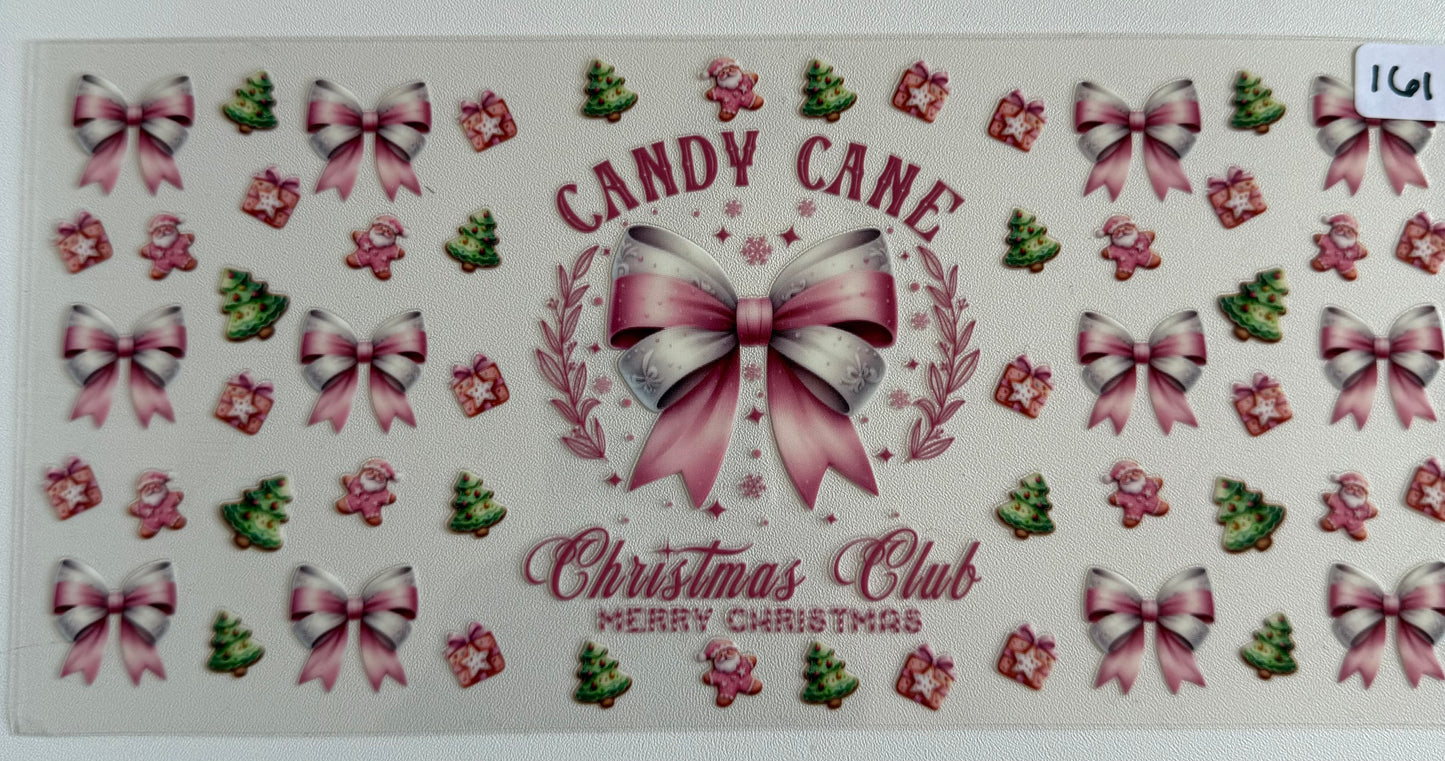 Candy cane Christmas Club- 161