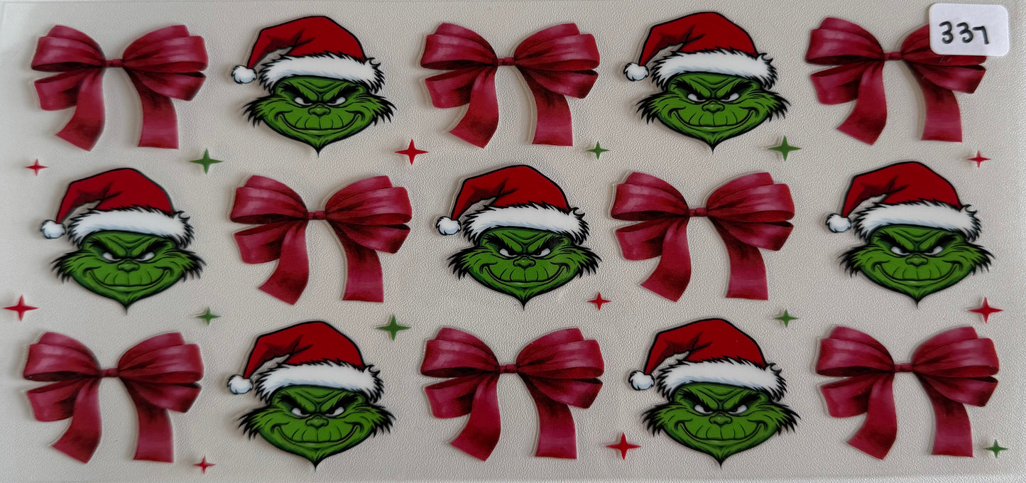 Green guy and bows- 337