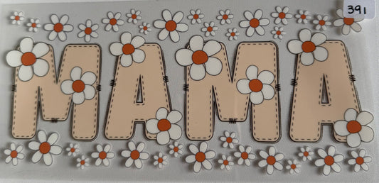 Mama with flowers- 391