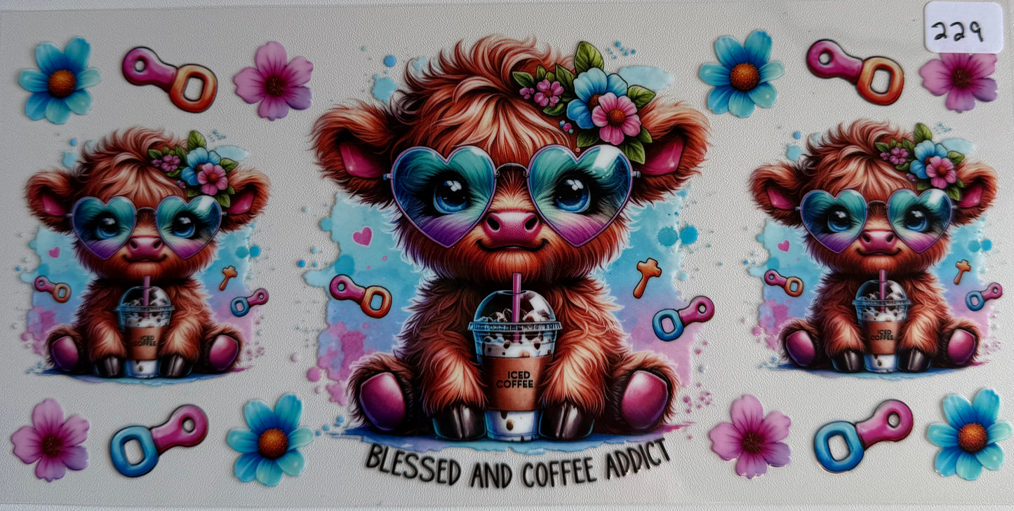 Blessed and coffee addict- 229
