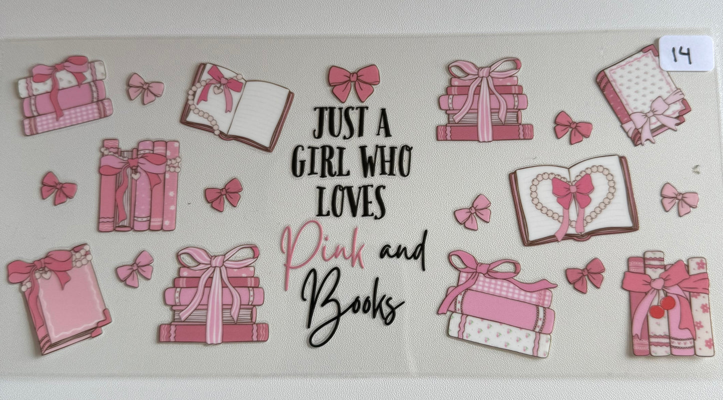 Just a girl who loves pink and books- 14