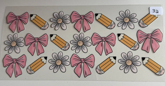 Pencils and Bows- 32