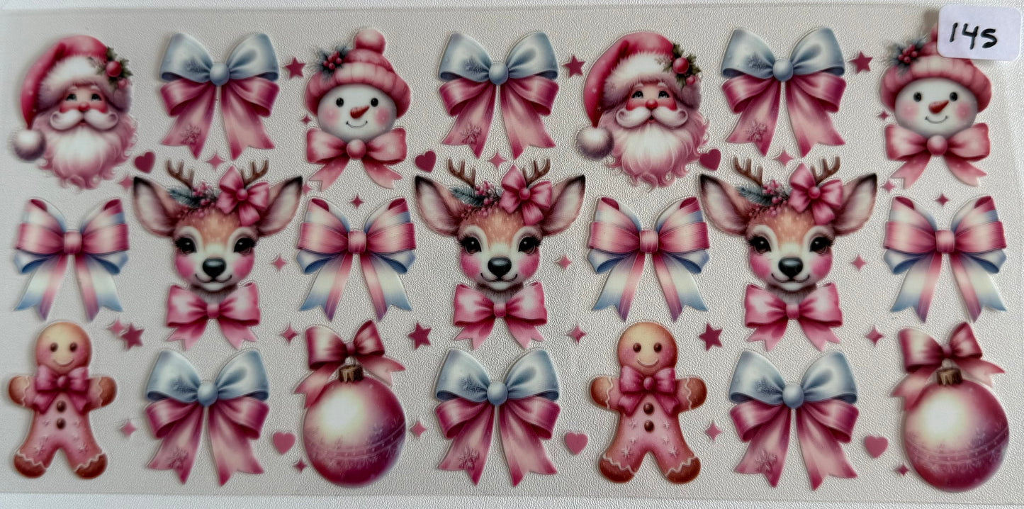 Christmas Bow Collage- 145