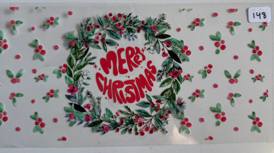 Merry Christmas wreath- 148