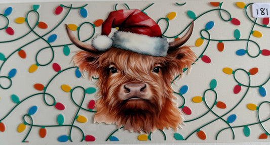 Christmas light cow- 181