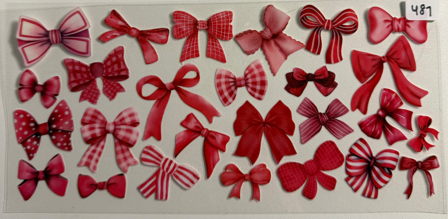 Red bows- 487