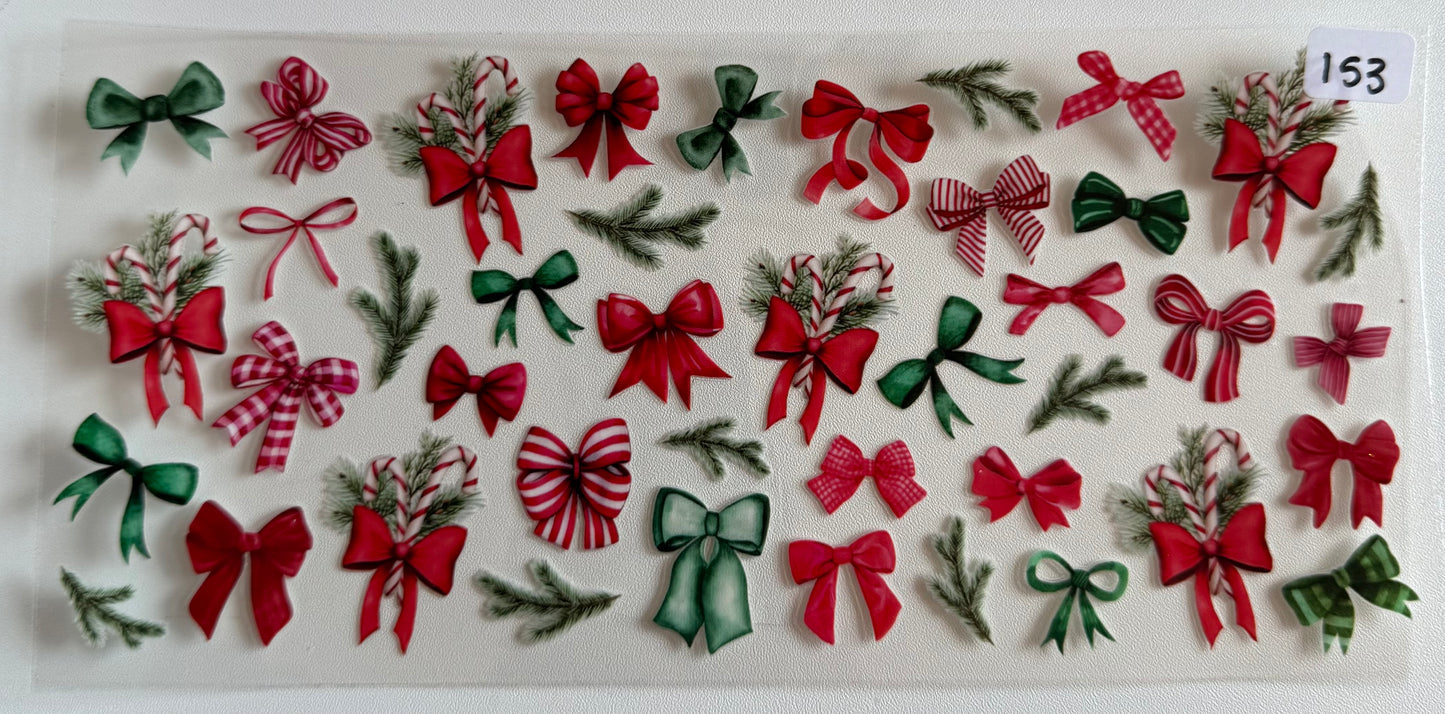 Christmas Bows- 153