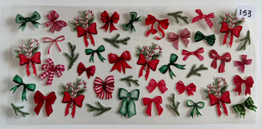 Christmas Bows- 153