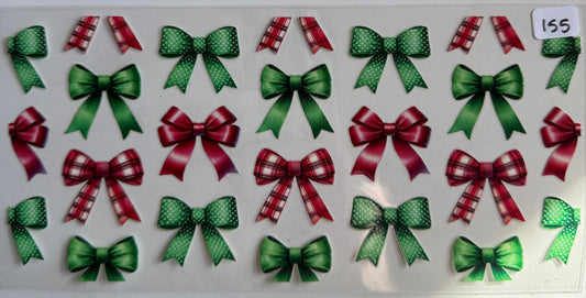 Christmas Bows- 155