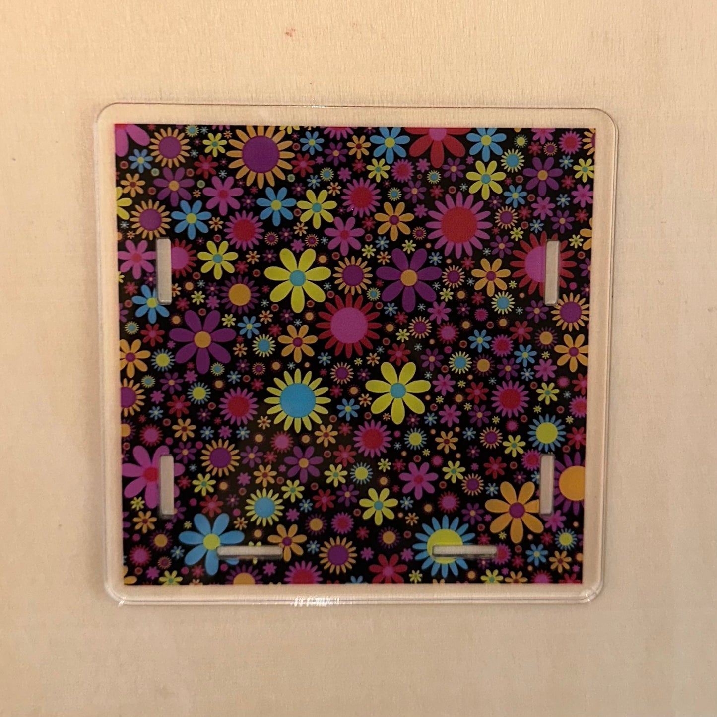 Flower Print Pen Holder