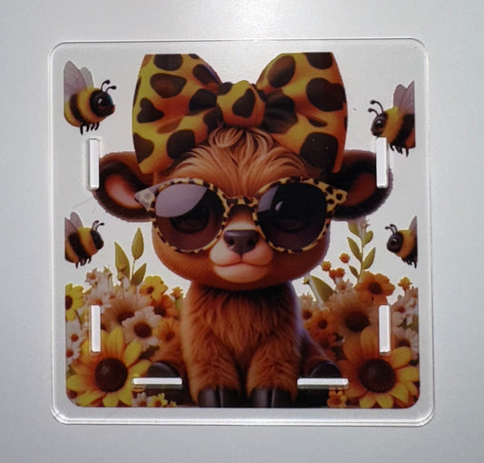 Sunflower Cow Pen Holder