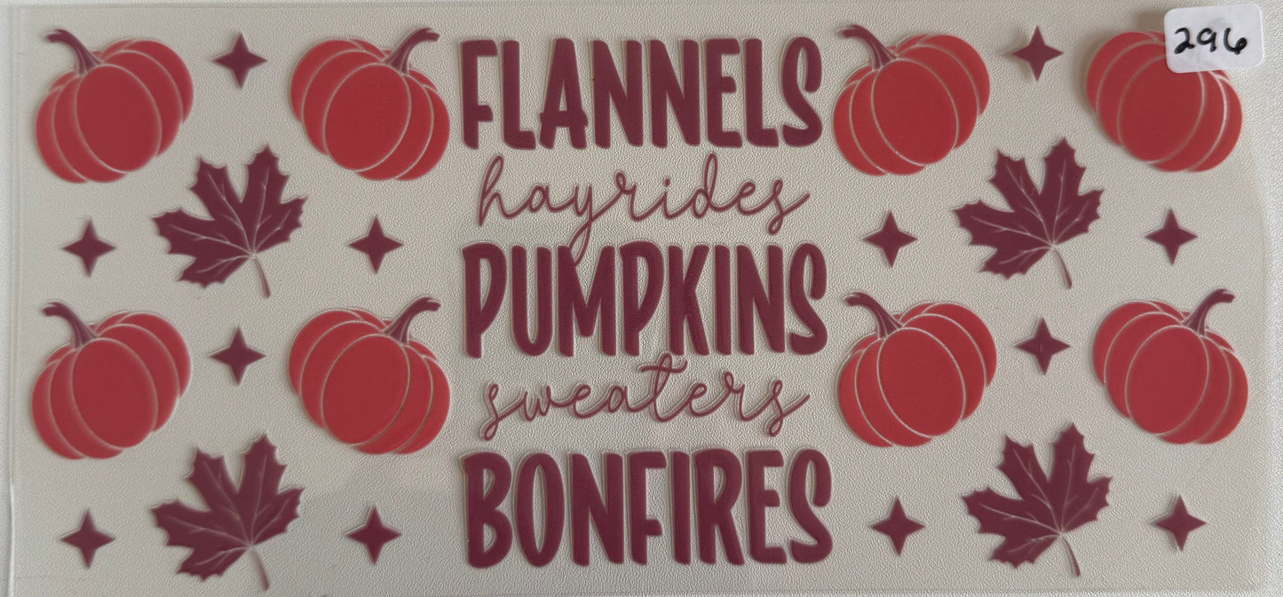 Flannels, hayrides, etc- 296