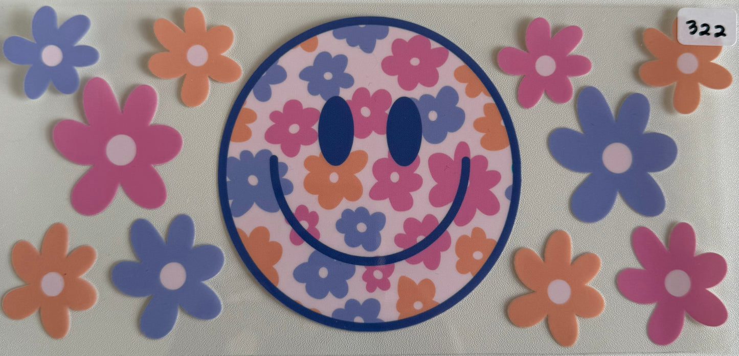 Flower smiley- 322