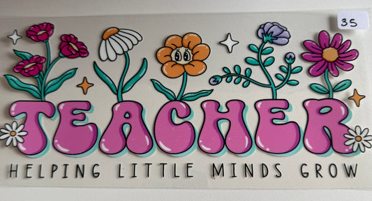 Teacher helping little minds grow- 35