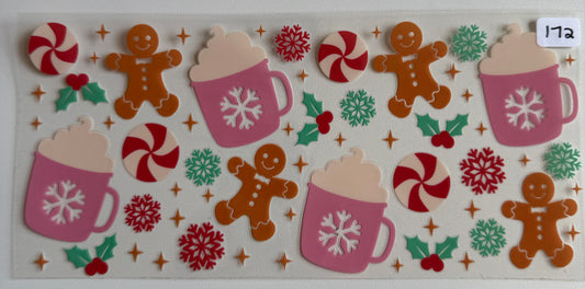 Gingerbread and hot cocoa- 172