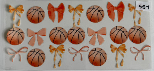 Basketball and bows- 557