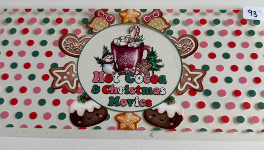 Hot cocoa and Christmas movies- 93