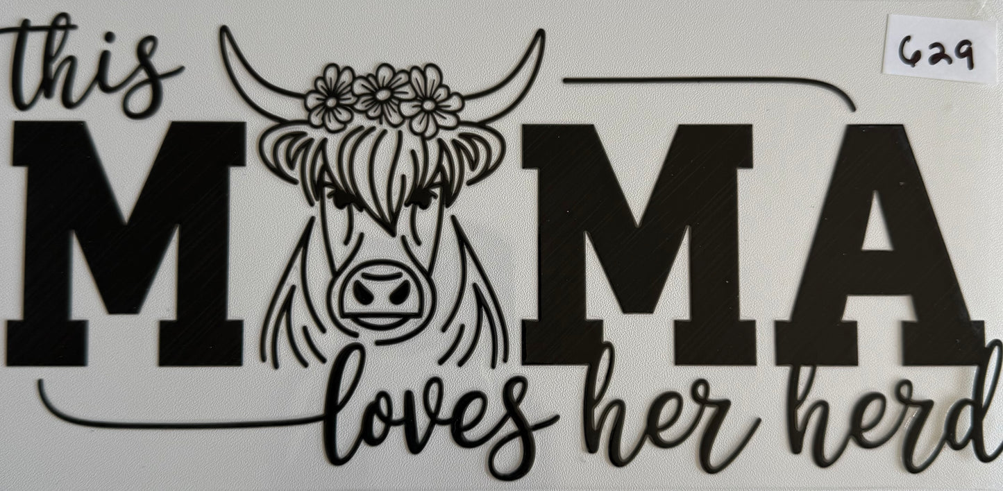 Mama loves her herd- 629