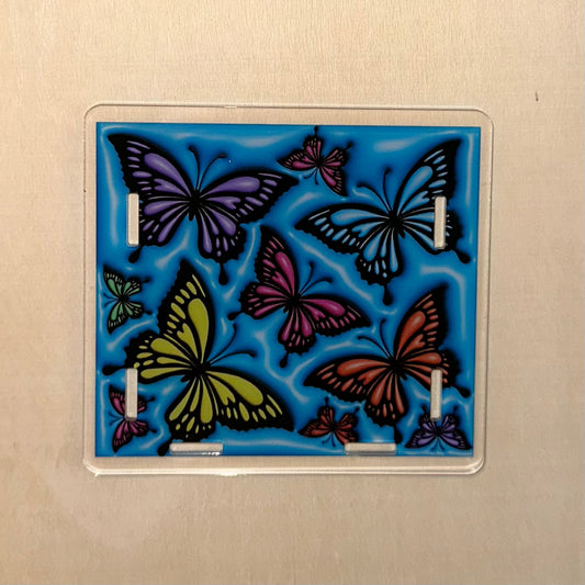 Puffy Butterfly Pen Holder