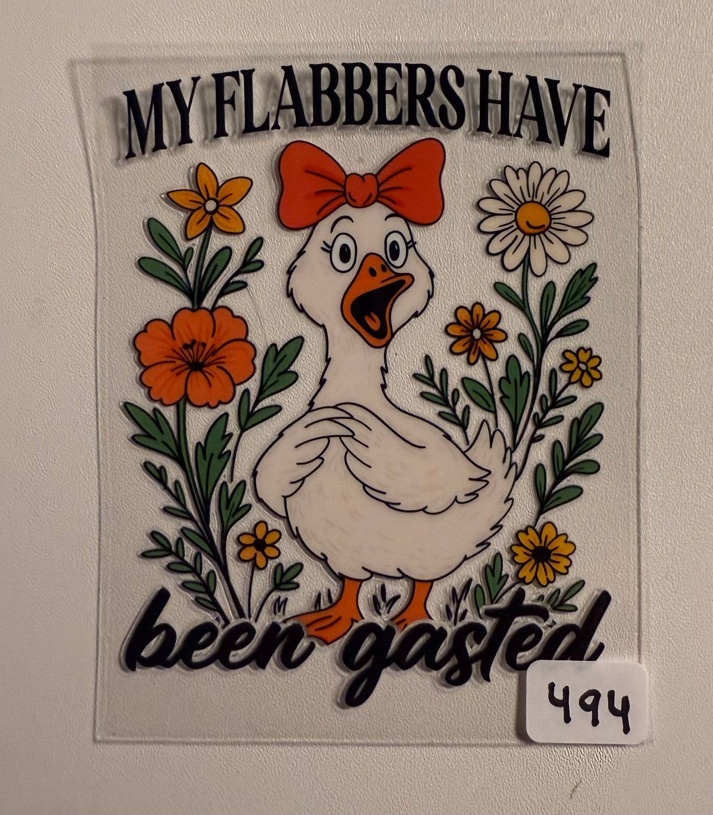 My flabbers have been gasted - 494