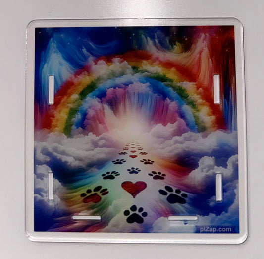 Paw Print Rainbow Pen Holder