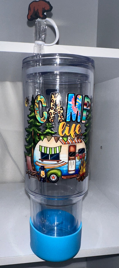 40 oz Custom Acrylic Tumbler